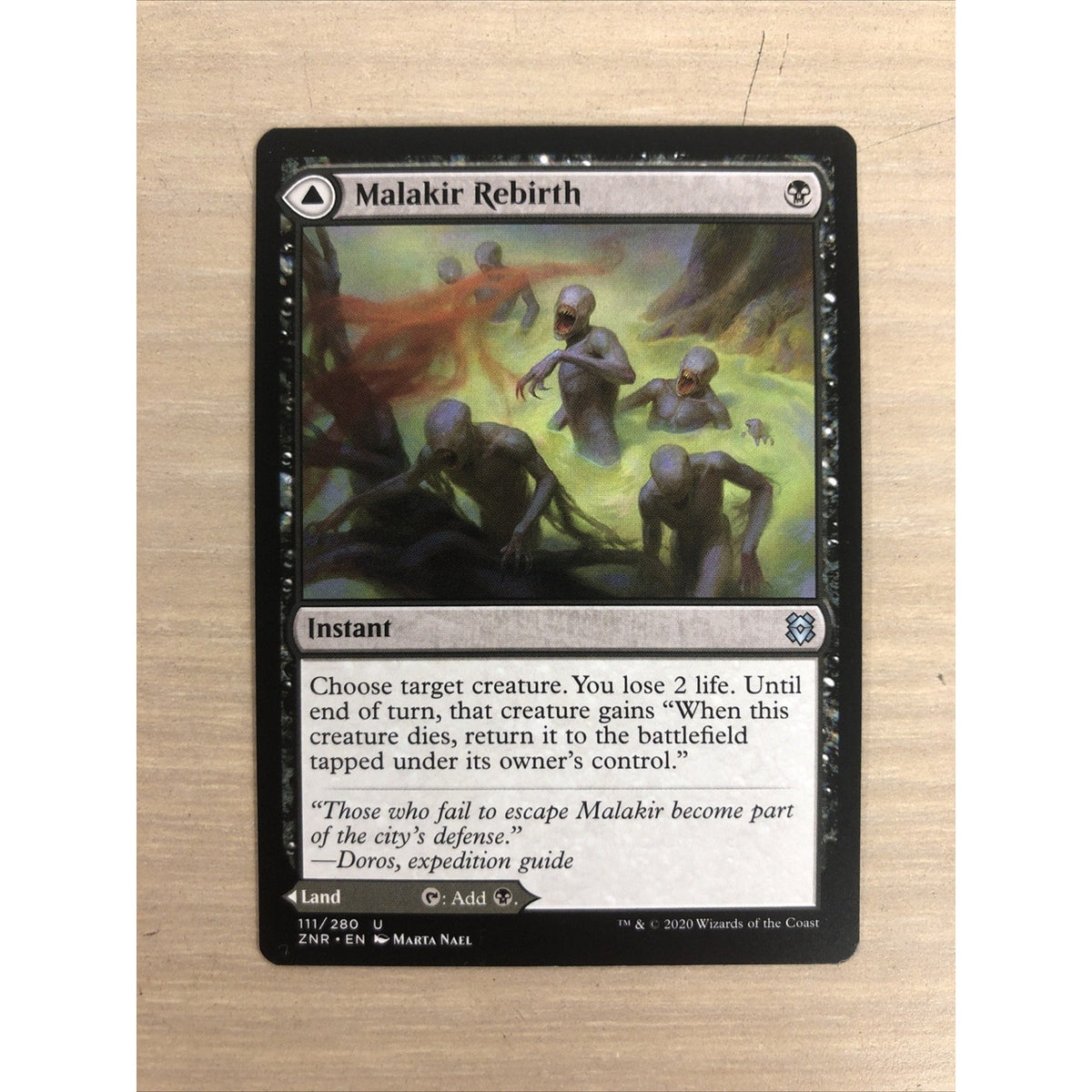 Malakir Rebirth Zendikar Rising Regular