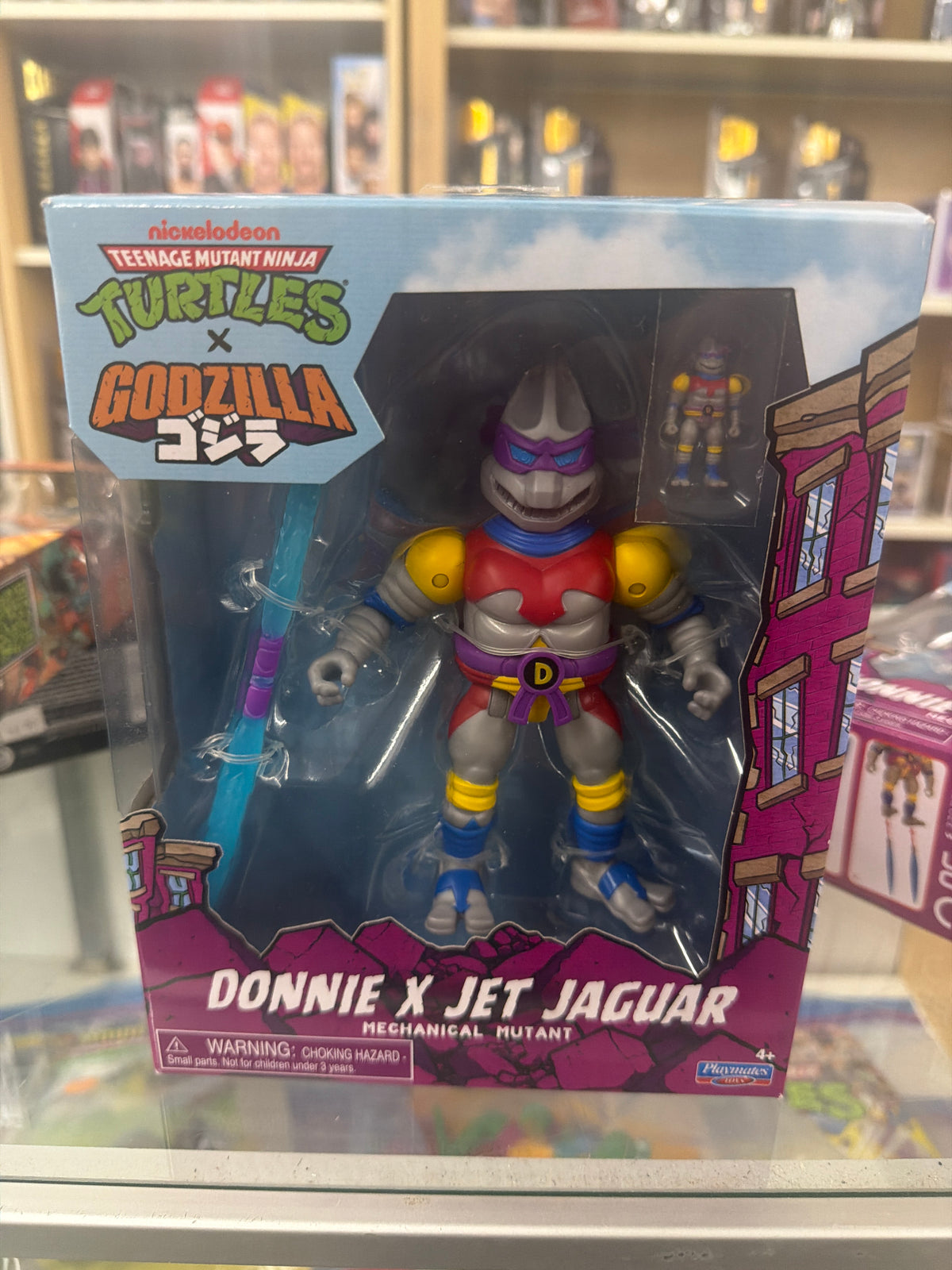 Donnie X Jet Jaguar TMNT X Godzilla