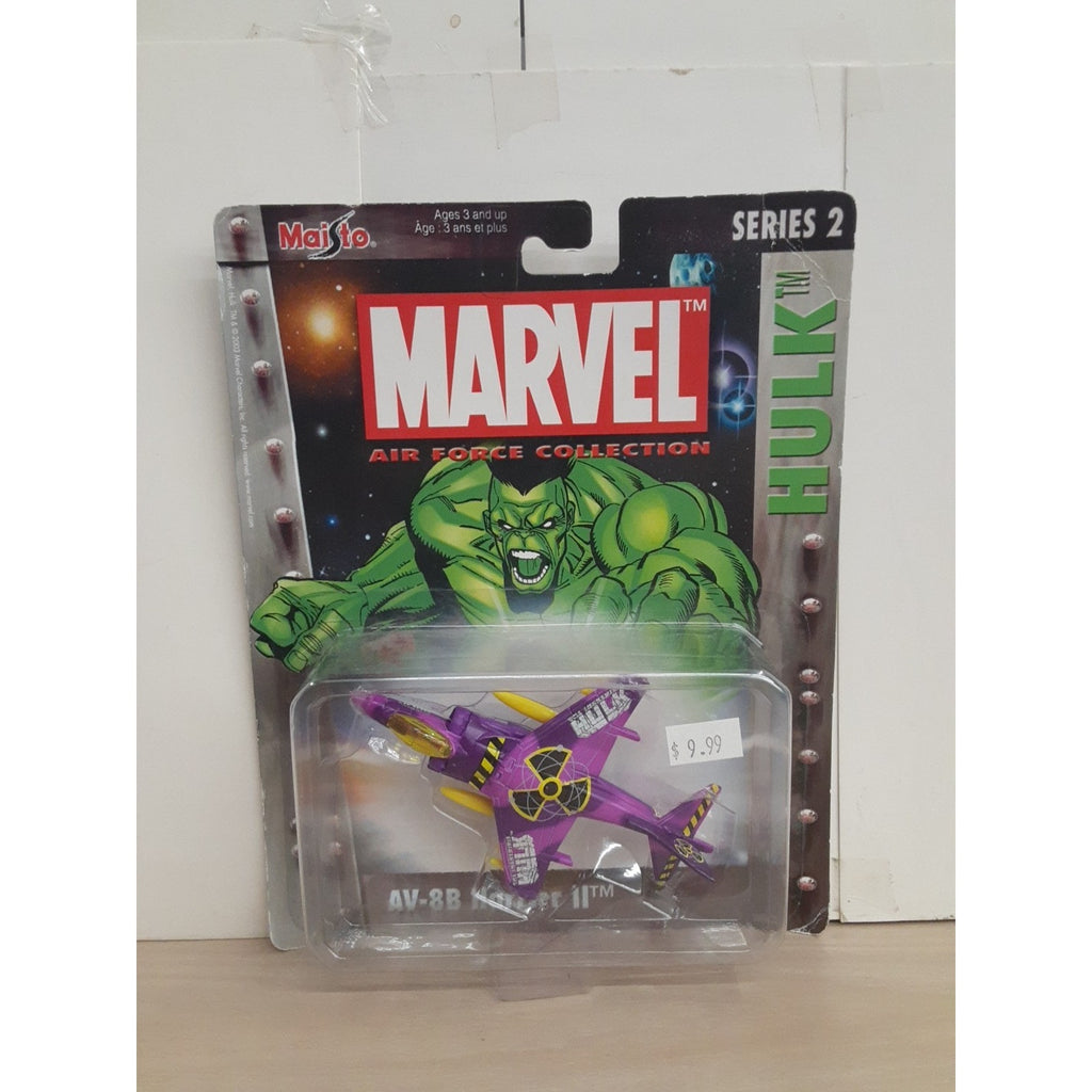 AV-8B Harrier 11 Marvel Air Force Collection Series 2 Die-Casr By Maisto