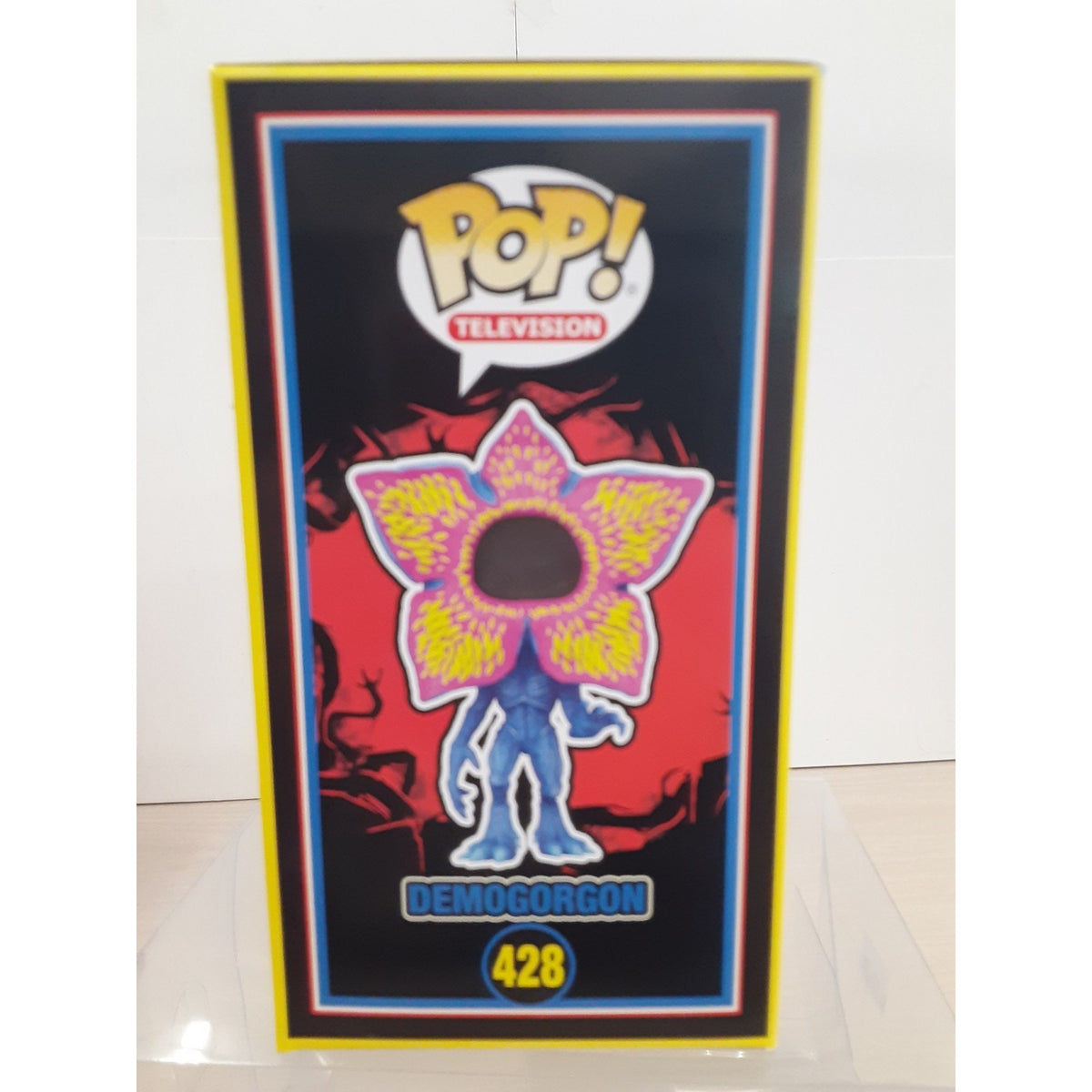Mark Steger Signed Auto Funko Pop Neon Stranger Things Demogorgon #428 OCCM COA