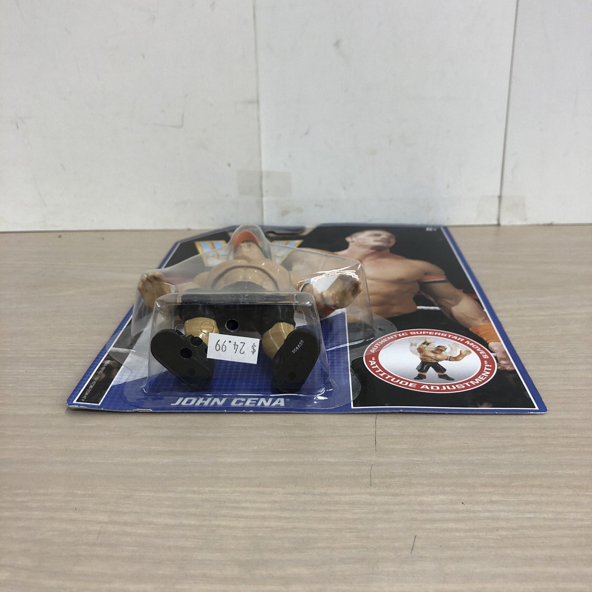 2016 WWE Mattel Retro 1 WWF Hasbro Style John Cena Figure
