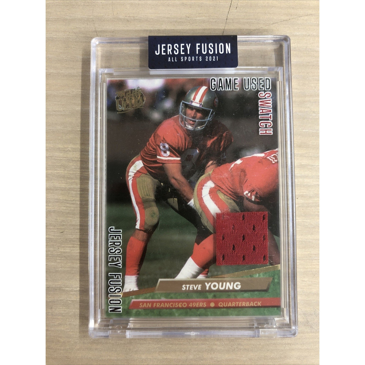 2021 Jersey Fusion All Sports Edition Steve Young Game Used Patch