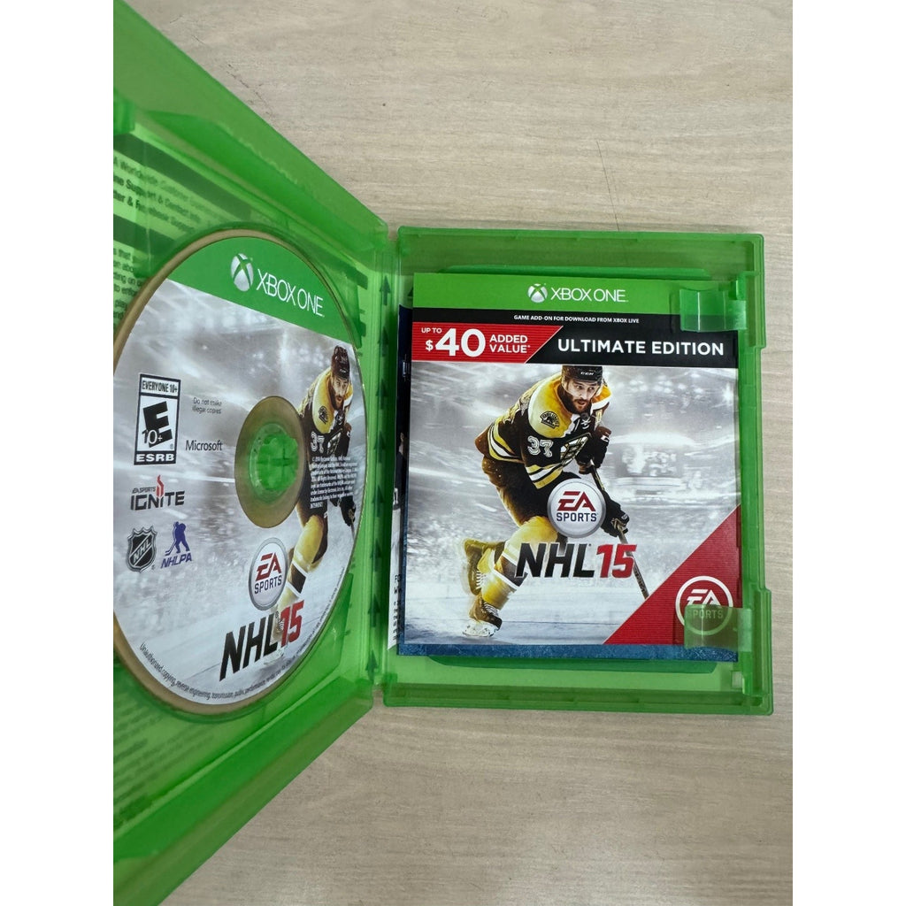 NHL 15 Ultimate Edition Xbox One Video Game Hockey Sports Multiplayer