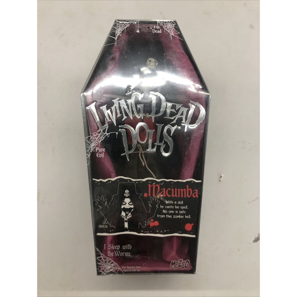 Macumba Mezco Toys Living Dead Dolls Series 4 2002 Voodoo Curse Zombie Hell Doll