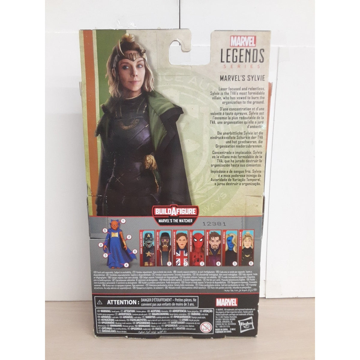 Marvel Legends Marvel's Sylvie Marvel's The Watcher BAF