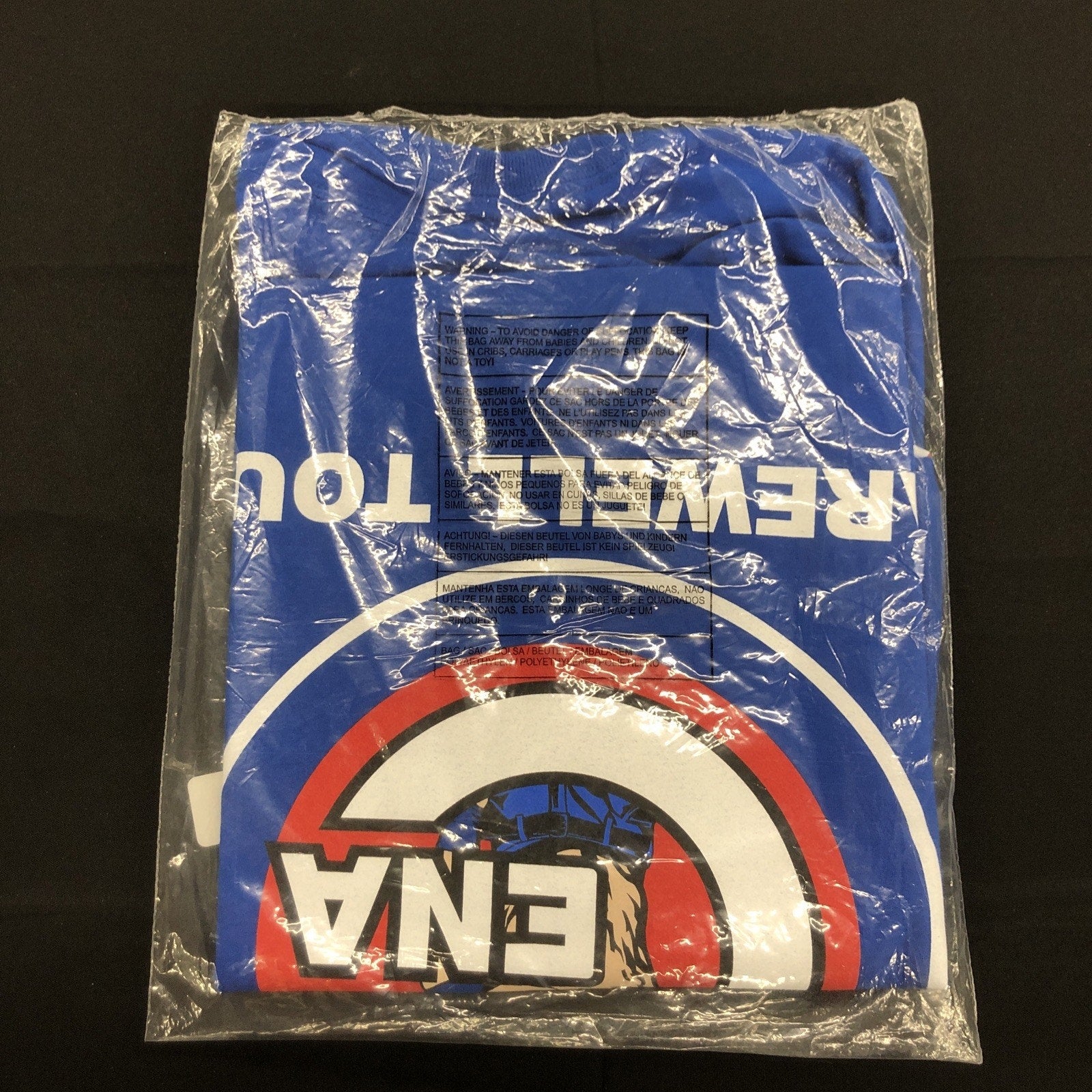 WWE John Cena Farewell Tour 2025 Chicago Blue T-Shirt XL