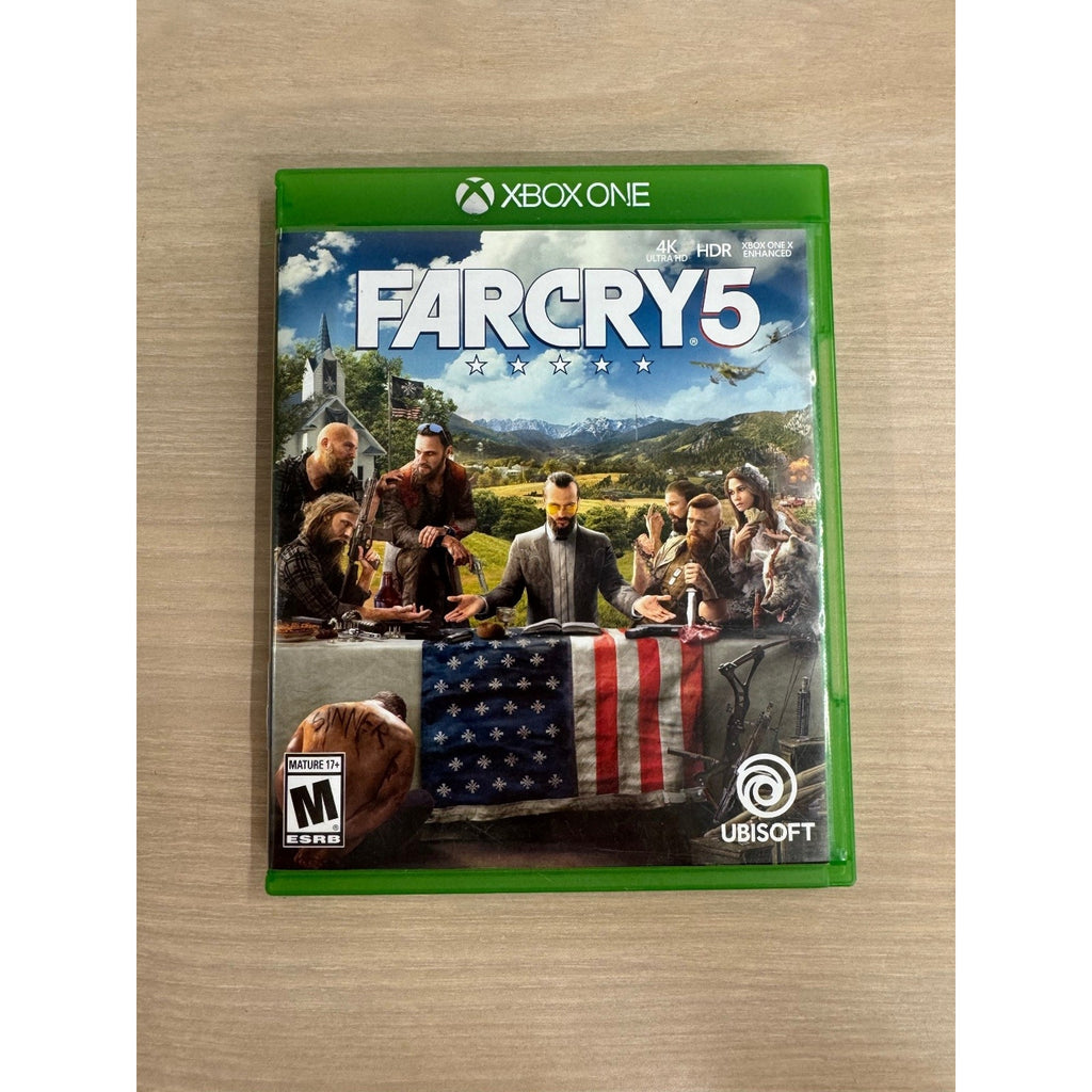 Far Cry 5 Xbox One Video Game 4K HDR Multiplayer Shooter