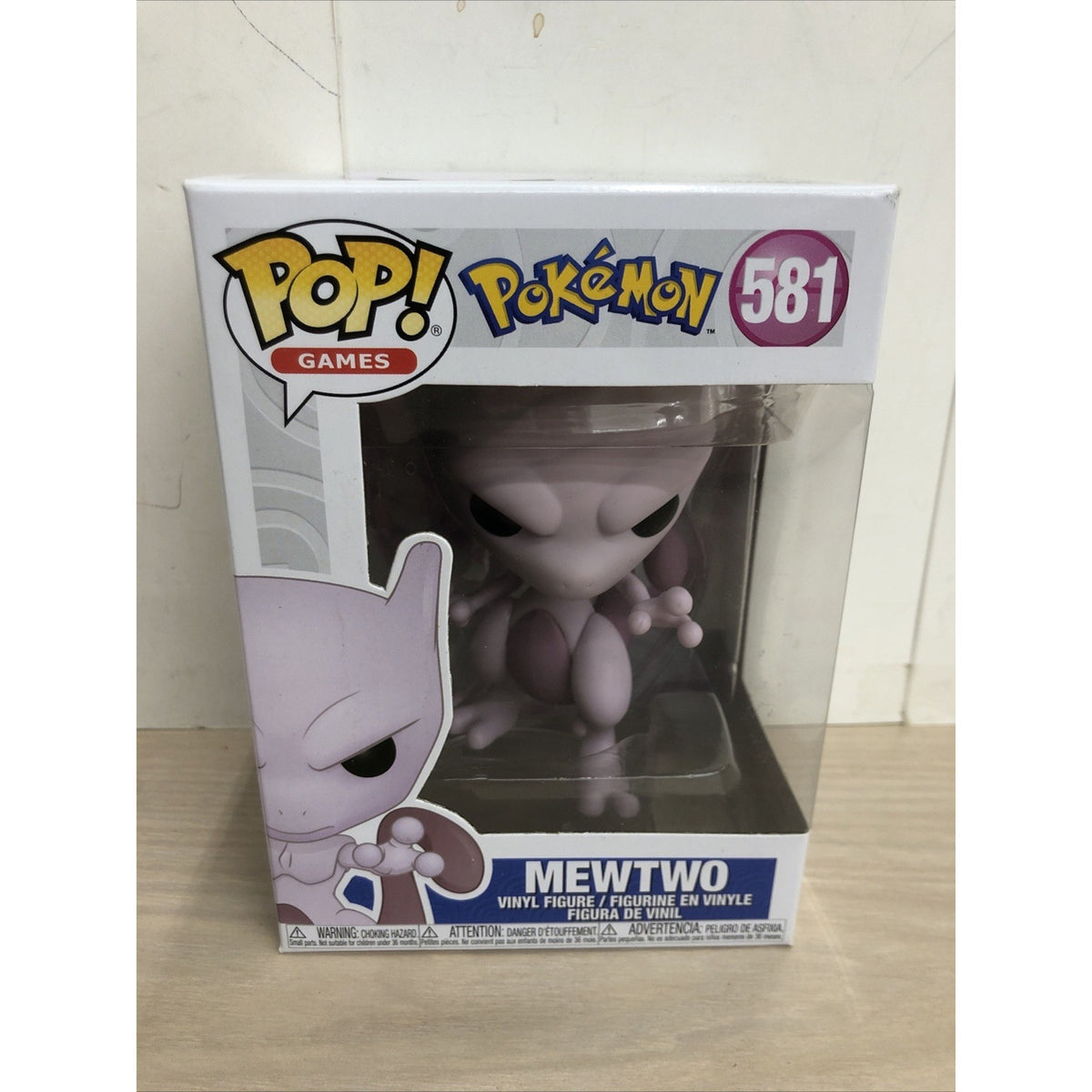 Funko Pop! Vinyl: Pokémon - Mewtwo #581