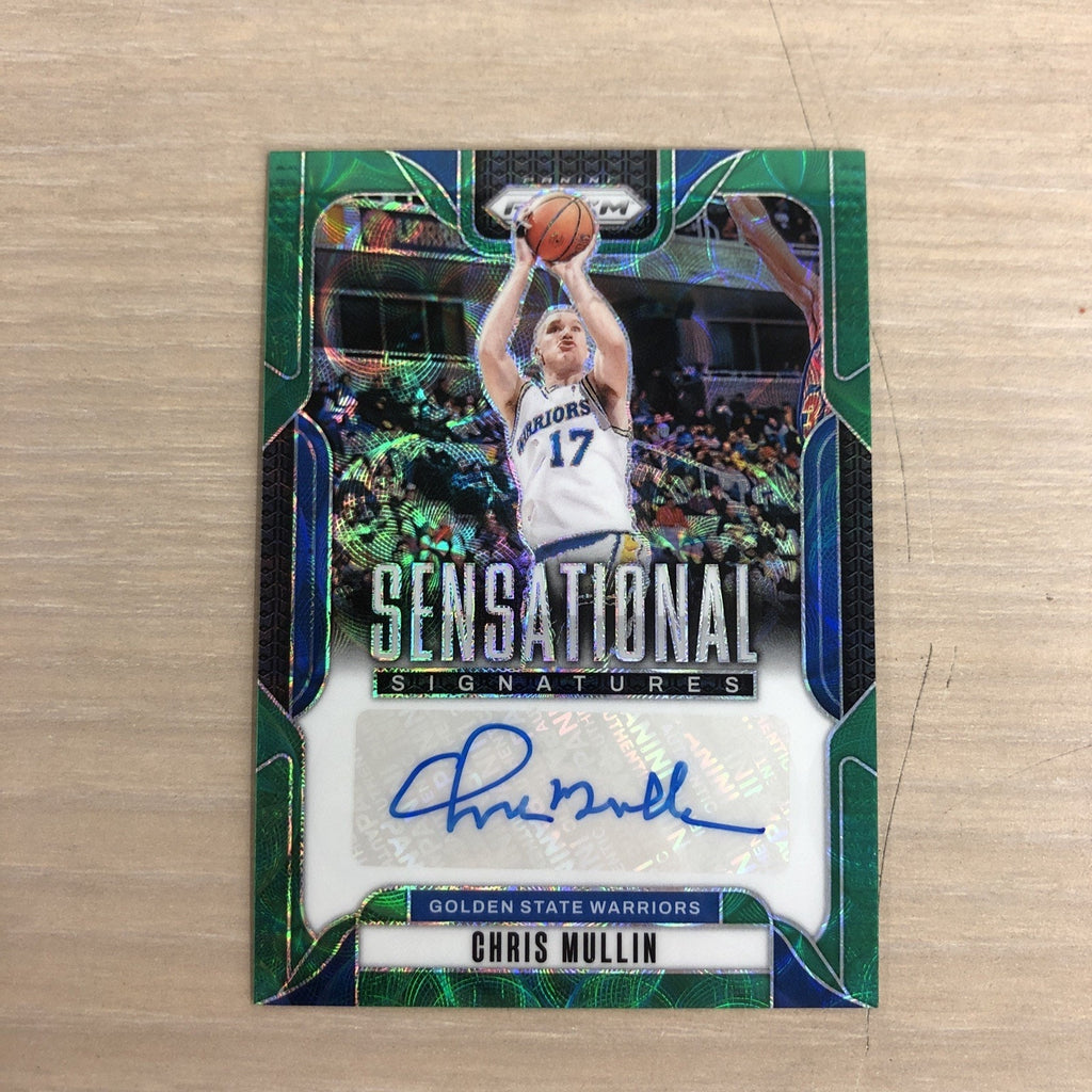 2024-25 Panini Prizm Basketball Chris Mullin Sensational Green Prizm /8