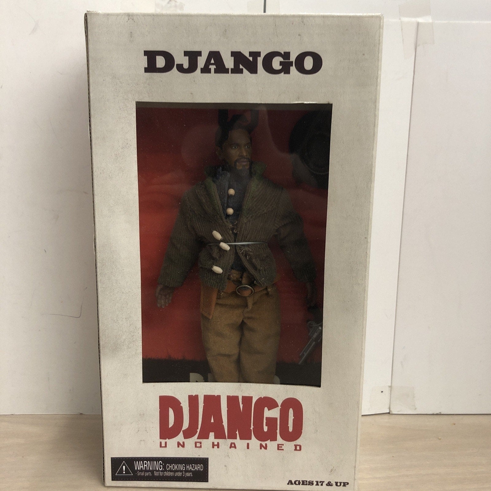 Django Unchained 8" Action Figure - DJANGO -NECA Reel Toy -2012 NIB RARE