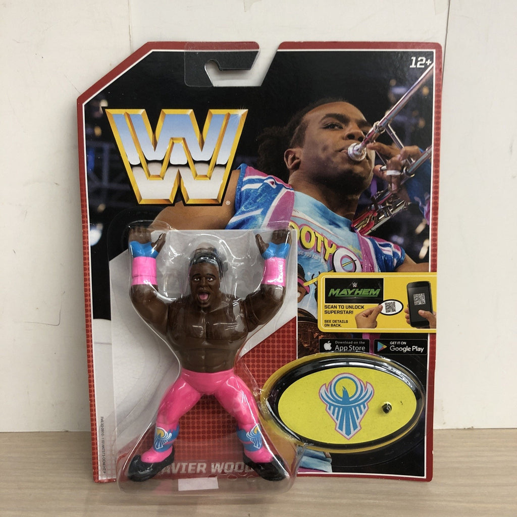 Mattel Xavier Woods WWE Retro Series 5 Action Figure Hasbro Style WWF MOC