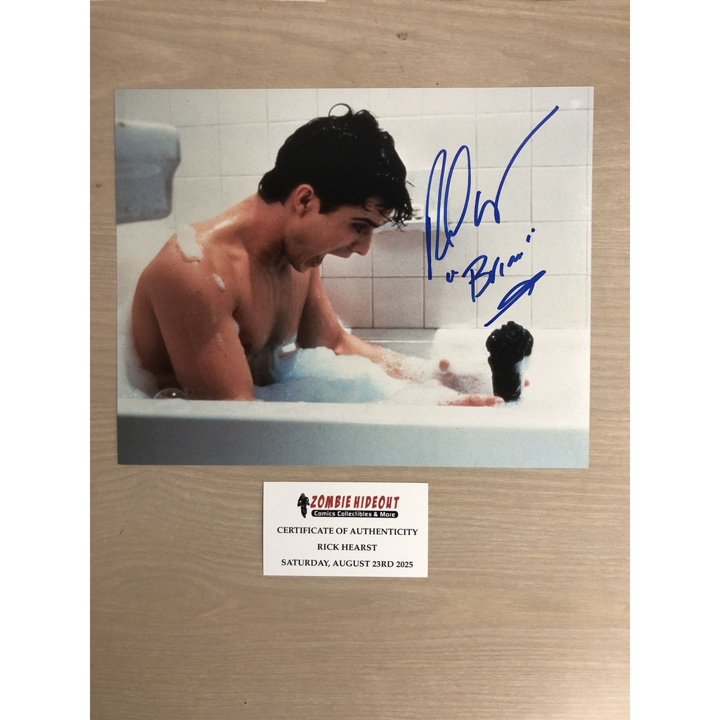 Rick Hearst Signed 8x10 Photo Brain Damage “Brian” Horror Autograph W/ Store CoA