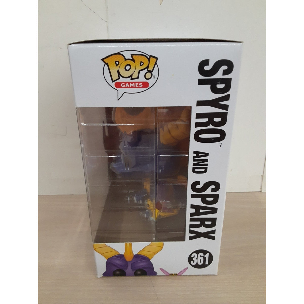 Funko Pop! Vinyl: Spyro - Spyro the Dragon (w/ Sparx) #361