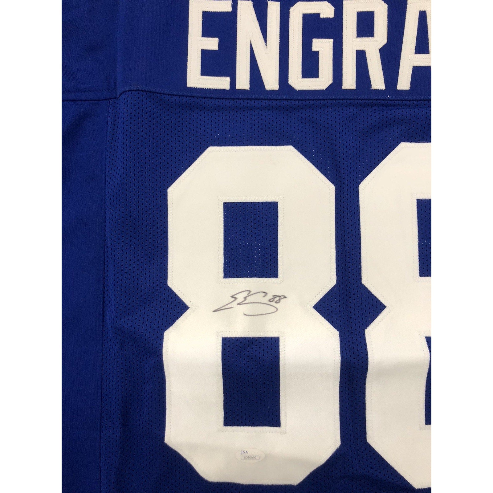 Evan Engram Signed Jersey Autograph JSA COA Giants