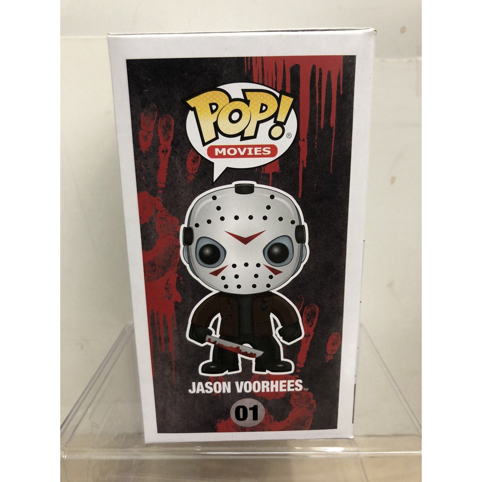 KANE HODDER Signed Funko Pop #01 Figure Jason Voorhees Friday the 13th JSA CoA