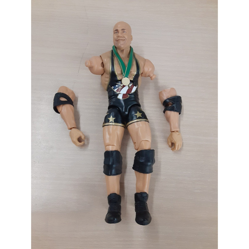 Kurt Angle ECW Mash Up Elite WWE action figure. Arms Off
