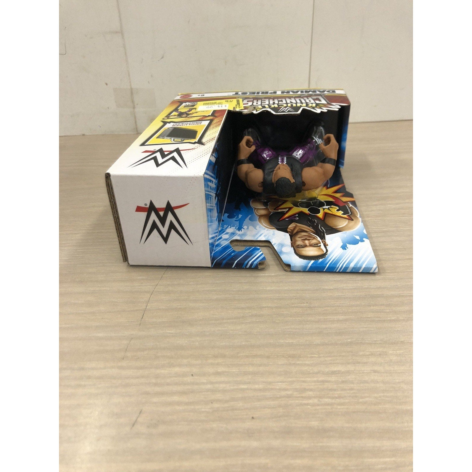 2024 Mattel WWE Knuckle Crunchers Damian Priest Includes Briefcase, New Sealed