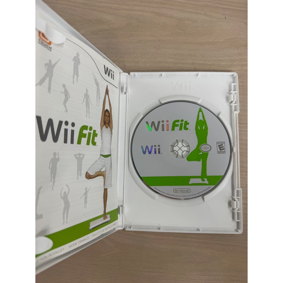 Wii Fit Nintendo Wii Video Game Fitness Exercise Yoga Balance Board