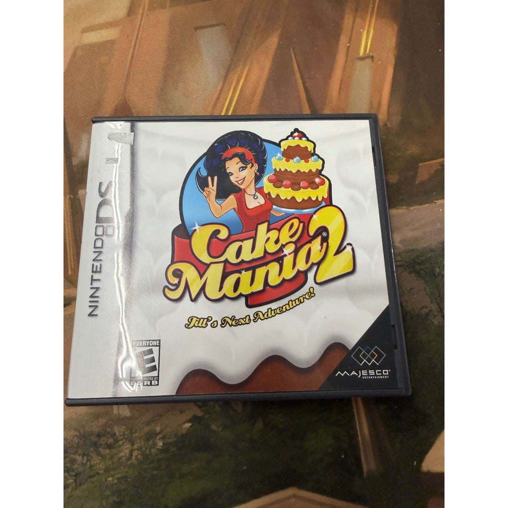 Cake Mania 2 Jill's Next Adventure! Nintendo DS Video Game Simulation