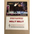 SIGNED AUTOGRAPH MOLLY HOLLY 2002 Fleer Royal Rumble #20 card W/ Store CoA