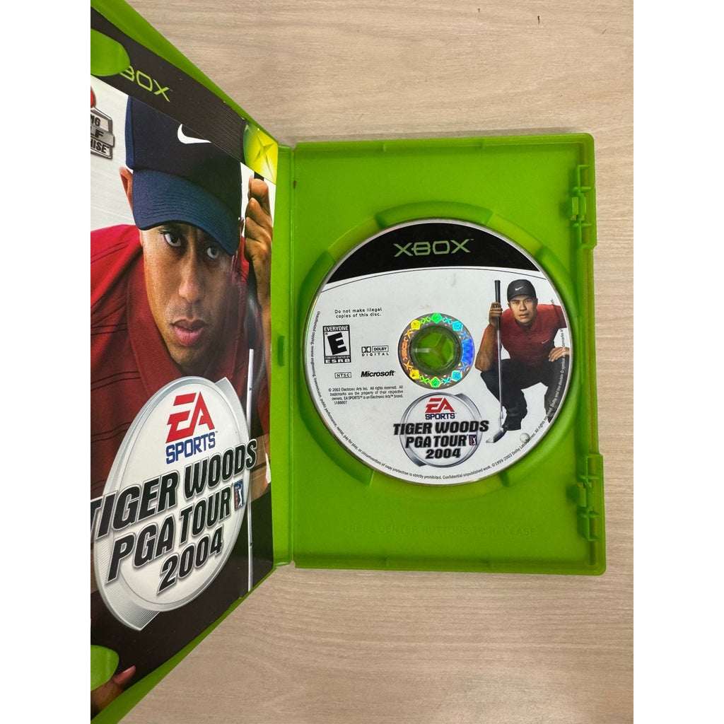 Tiger Woods PGA Tour 2004 Xbox Video Game Golf Sports NTSC EA