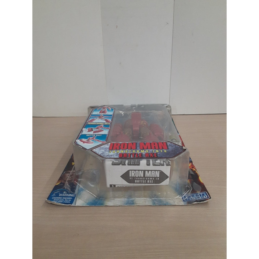Toy Biz Shape Shifters Iron Man Transforms Into Battle Axe Action Figure