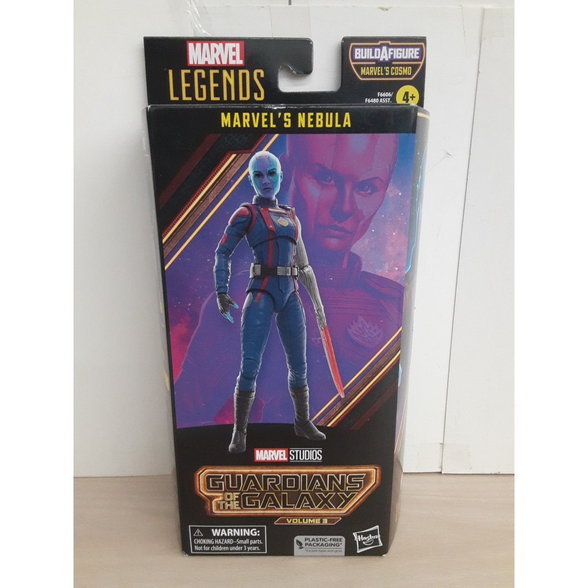 Marvel Legends Guardians of the Galaxy Vol. 3 Nebula Action Figure Cosmo BAF