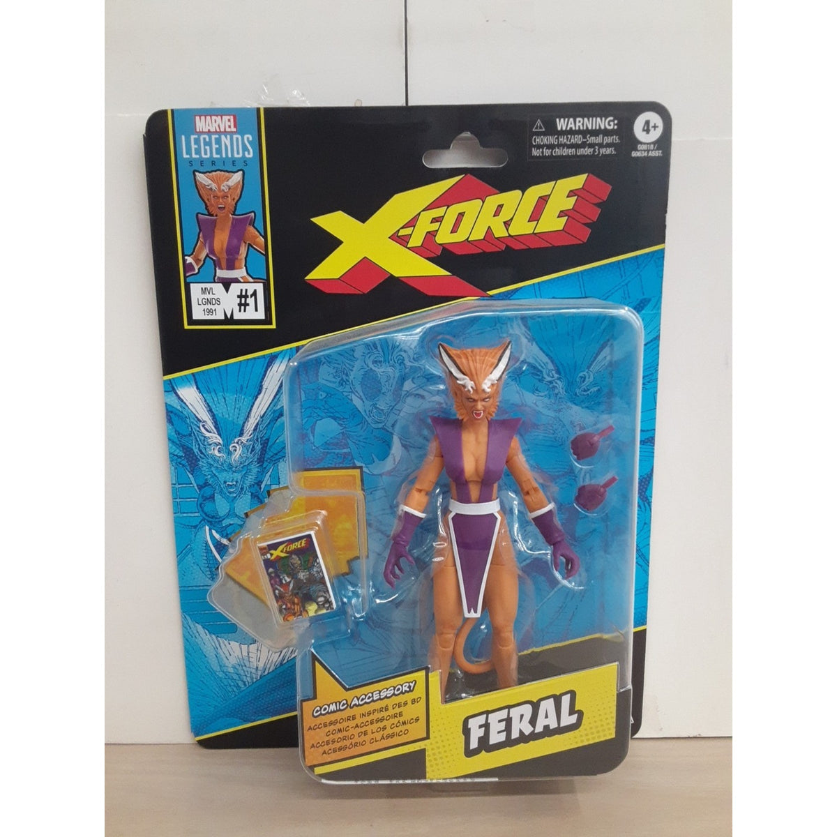 X-Men Marvel Legends Series Feral 6-Inch Action Figure