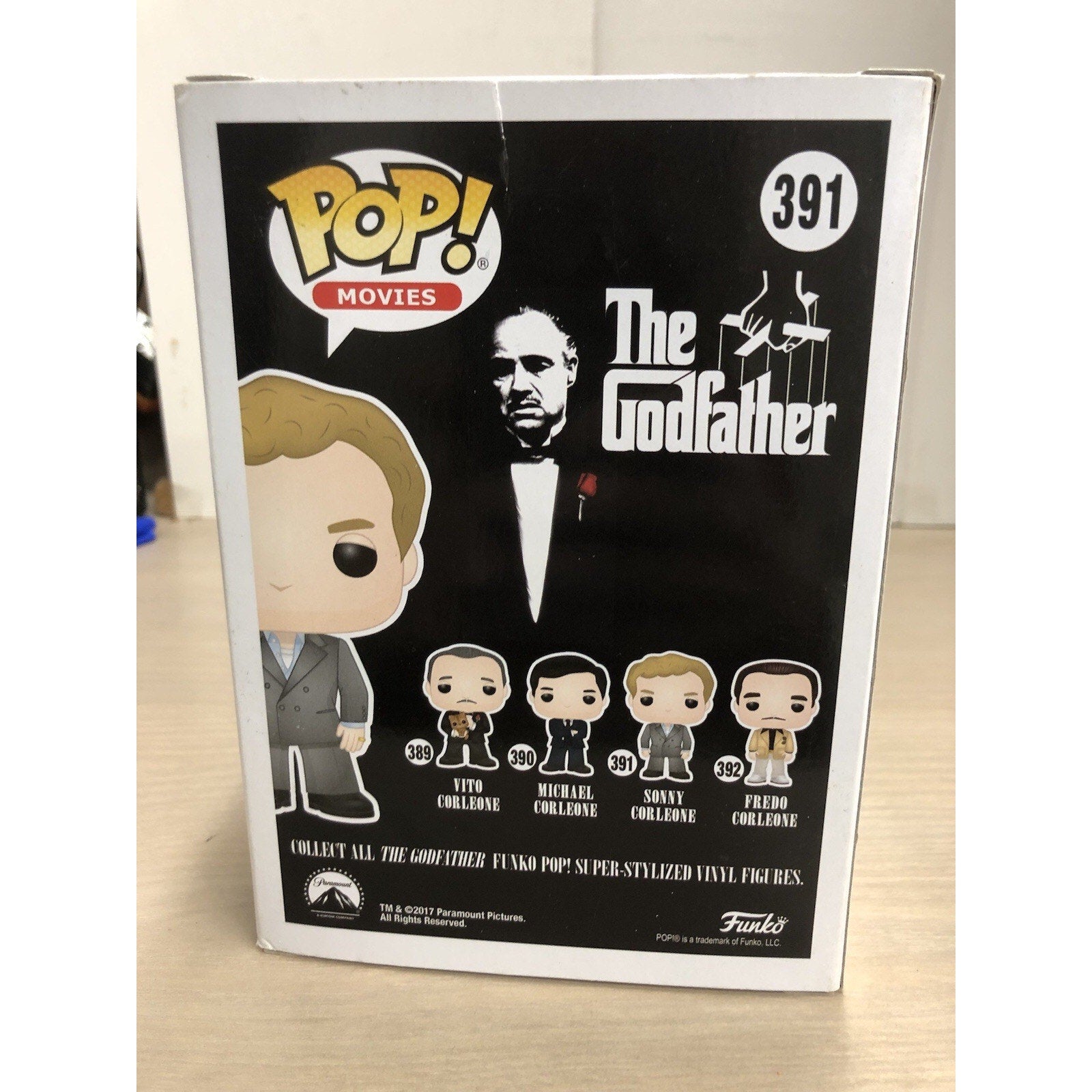 Funko Godfather Sonny Corleone Signed By Gianni Russo “I Set Up Sonny” NO COA