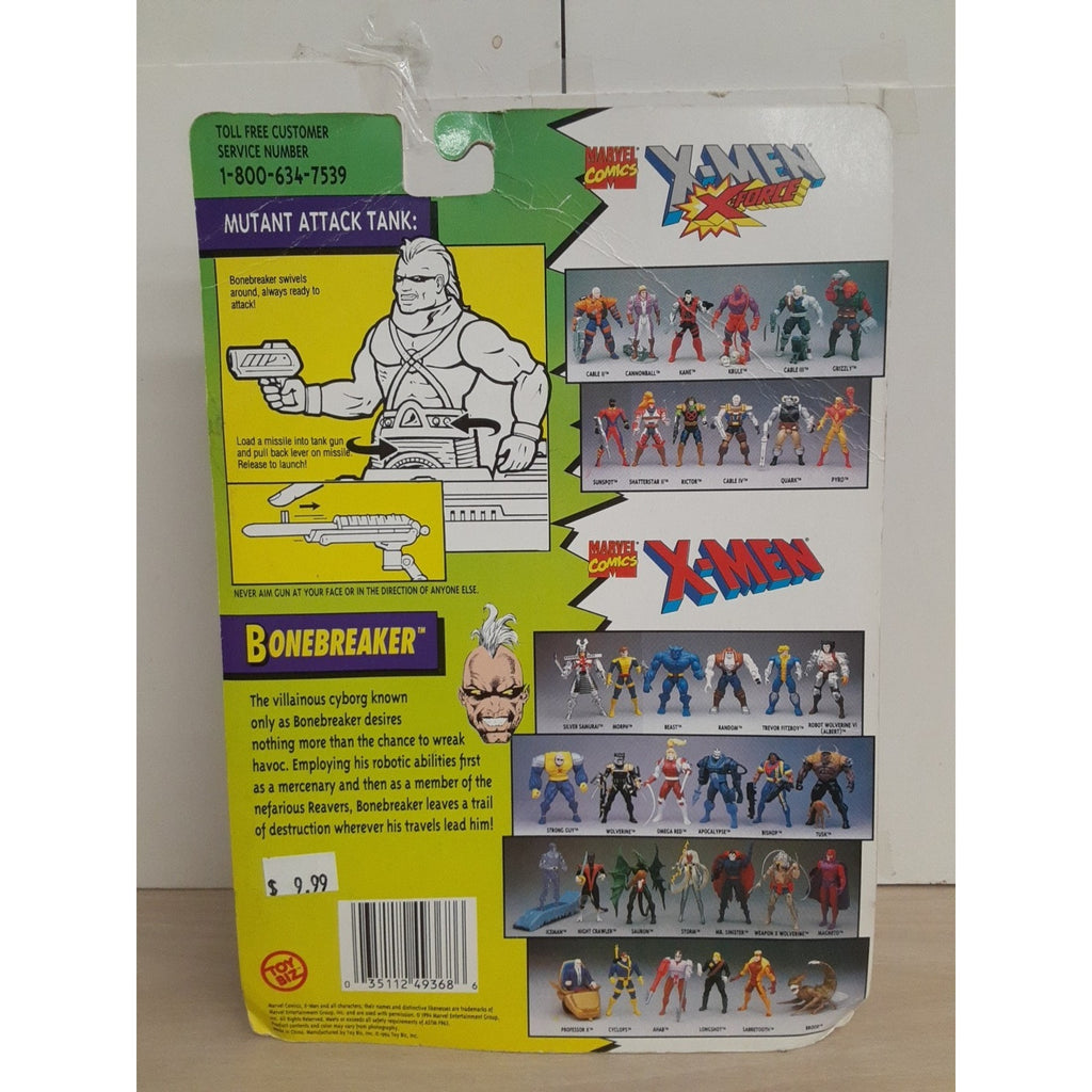 1994 ToyBiz Bonebreaker Marvel X-Men Action Figure