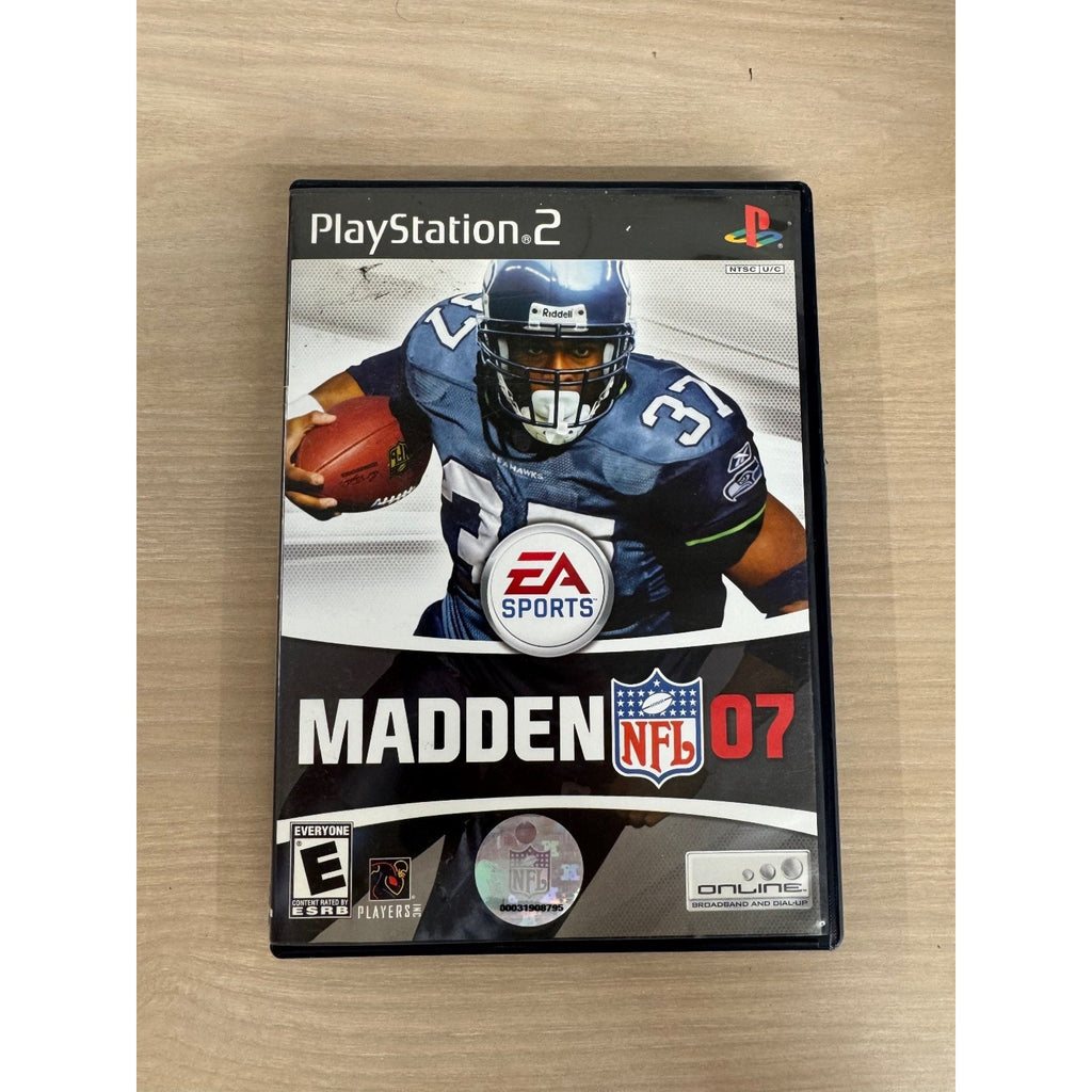 Madden NFL 07 PlayStation 2 PS2 Video Game Football EA Sports