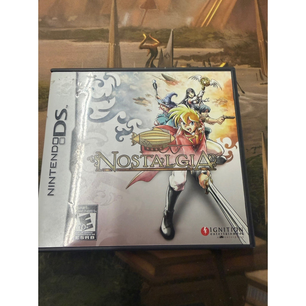 Nostalgia Nintendo DS Video Game RPG Adventure
