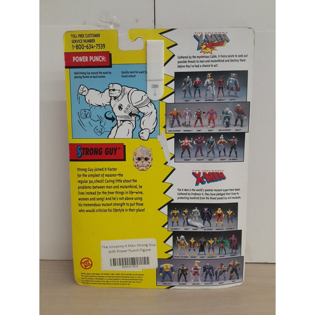 1993 ToyBiz The Uncanny X-Men Strong Guy Action Figure