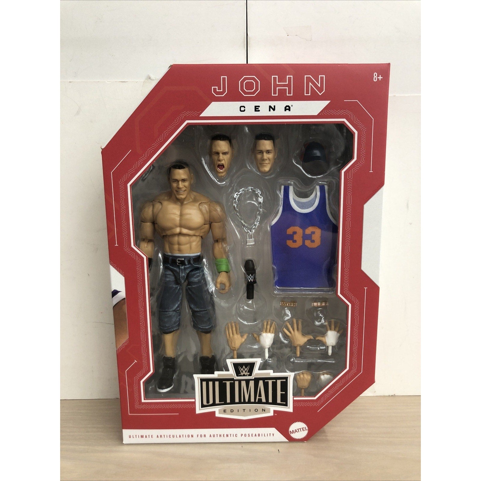 Mattel WWE Ultimate Edition Fan Takeover John Cena Action Figure