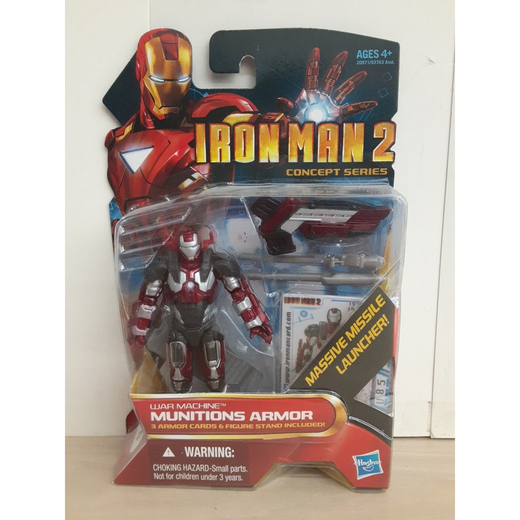 Iron Man 2 Concept Series War Machine Munitions Armor Action Figure