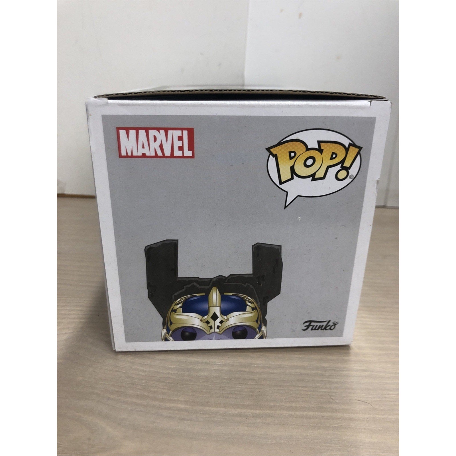 Funko Pop! Marvel Thanos #331 - Hot Topic Signed By Isaac Singleton PSA COA