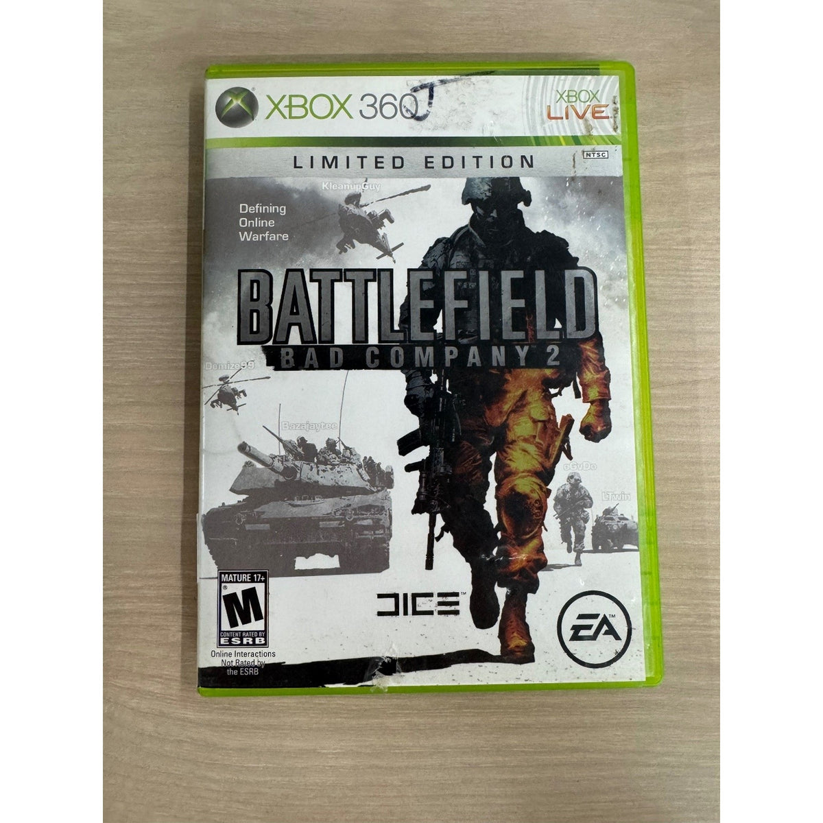 Battlefield Bad Company 2 Limited Edition Xbox 360 Video Game Multiplayer FPS