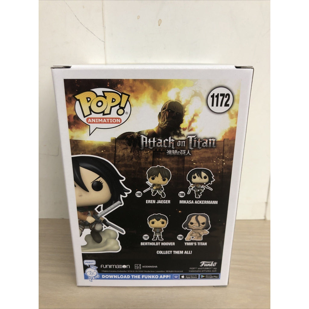 Funko Pop! Vinyl: Attack on Titan - Mikasa Ackerman - Chalice Collectibles...