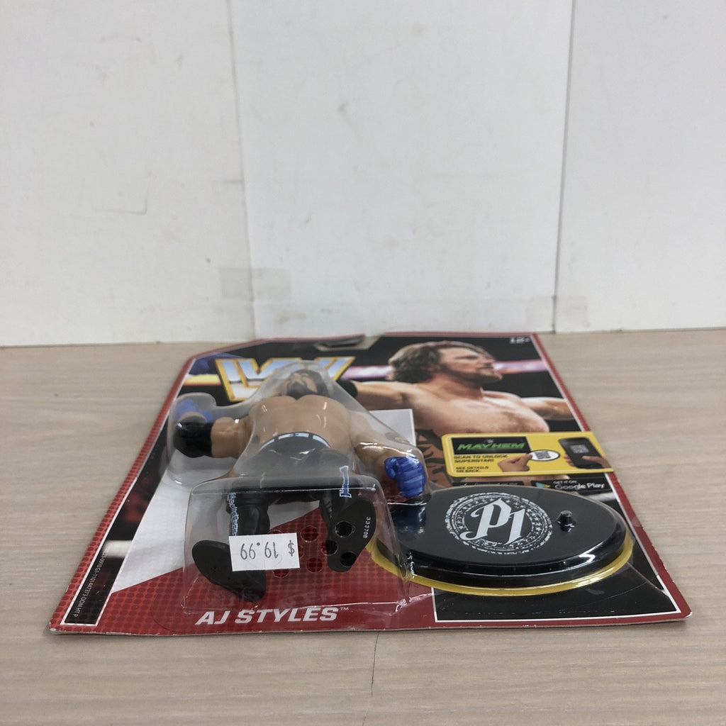 AJ Styles WWE Mattel Retro Series 3 Wrestling Figure 2017
