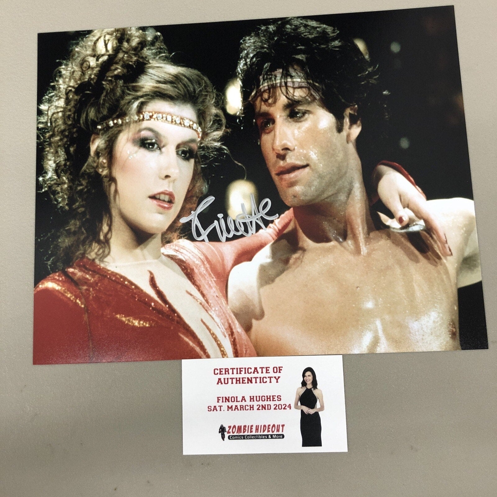 Finola Hughes Stayin Alive Autograph 8X10 Signed w Store CoA General Hospital