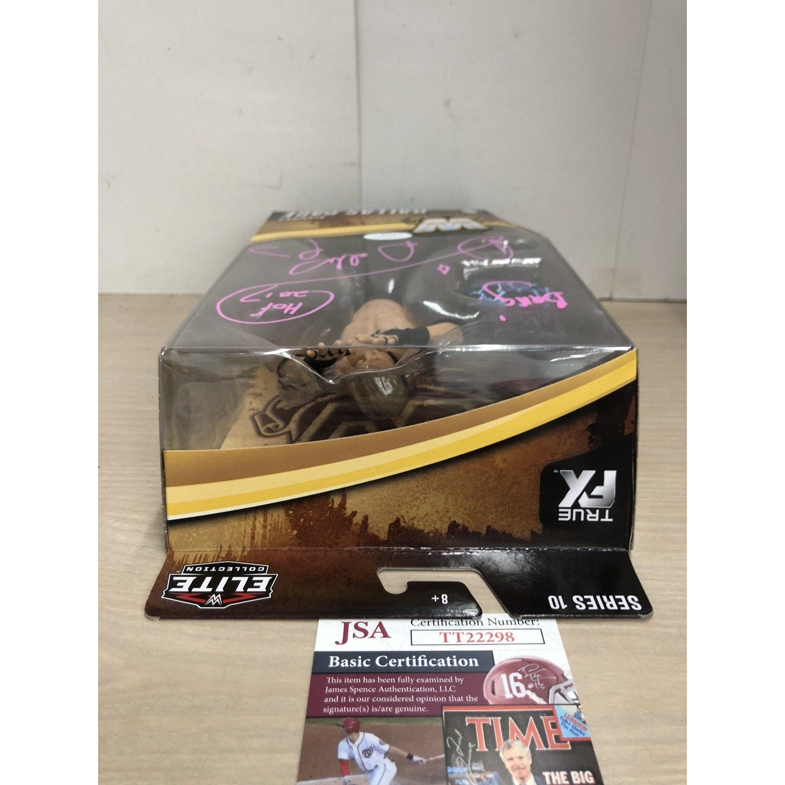 AUTOGRAPHED DDP WWE ELITE LEGENDS SERIES 10 Diamond Dallas Page SIGNED JSA CoA