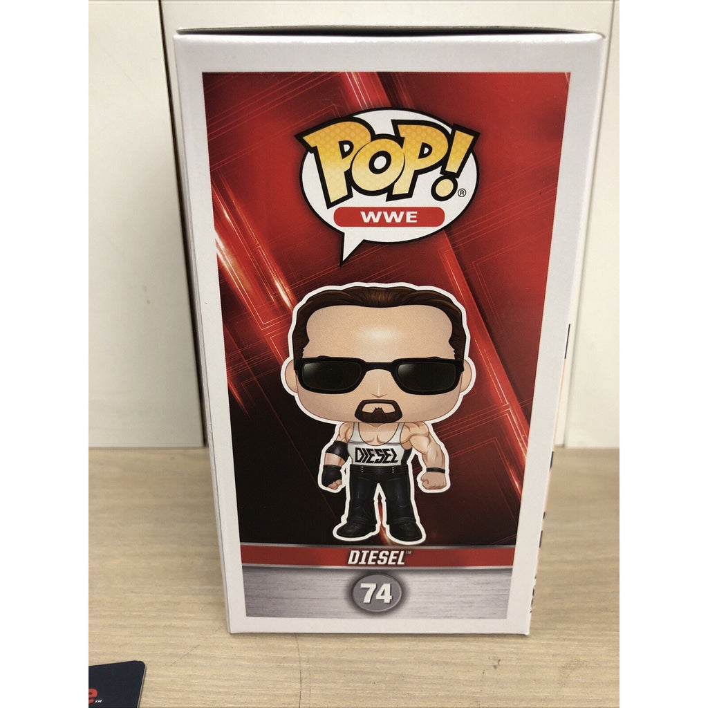 Funko Pop! Vinyl: WWE - Diesel #74 Signed Certified Fanatics