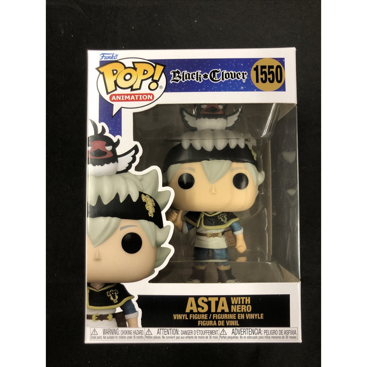 Funko Pop! Vinyl: Black Clover - Asta with Nero #1550