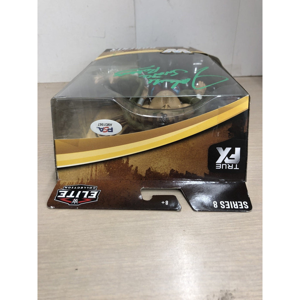 JAKE "THE SNAKE" ROBERTS Signed WWE Elite Legends Series 8 Autograph PSA COA