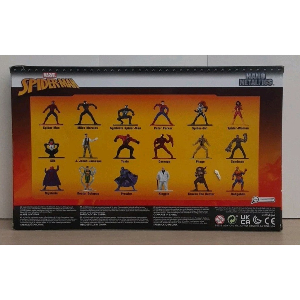 Marvel Spider-Man Die Cast Nano Metalfigs Action Figures Series 8
