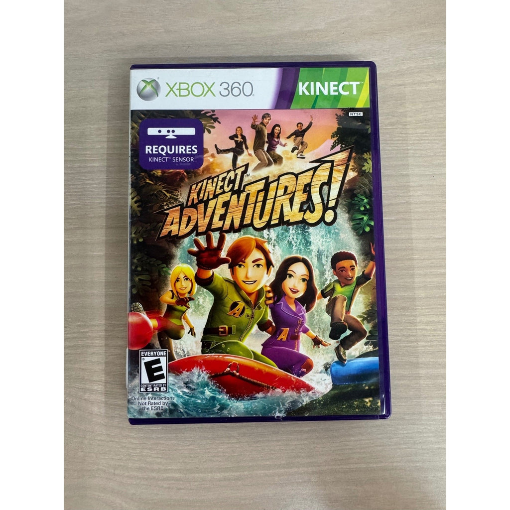 Kinect Adventures! Xbox 360 Kinect Video Game Multiplayer Motion Control