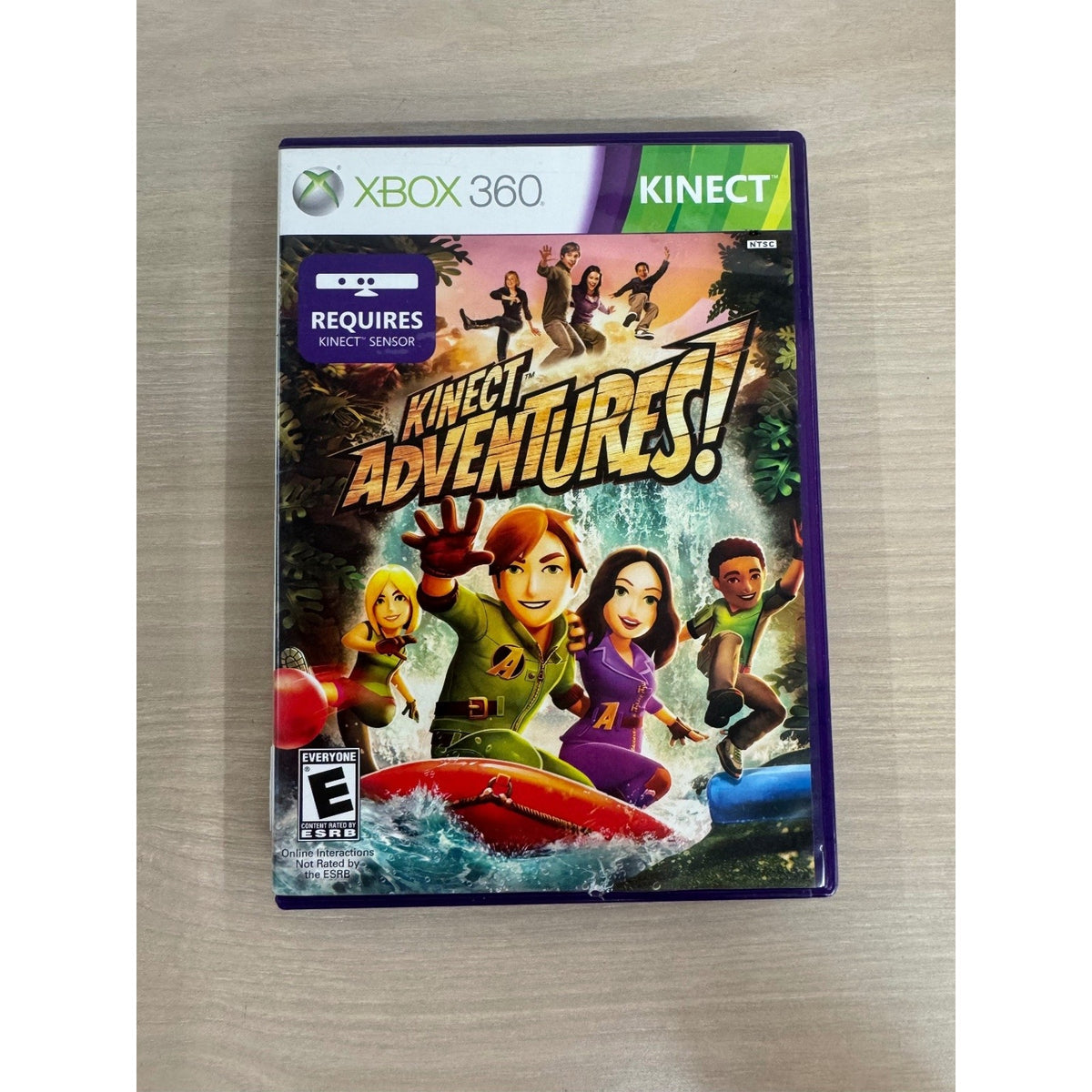 Kinect Adventures! Xbox 360 Kinect Video Game Multiplayer Motion Control