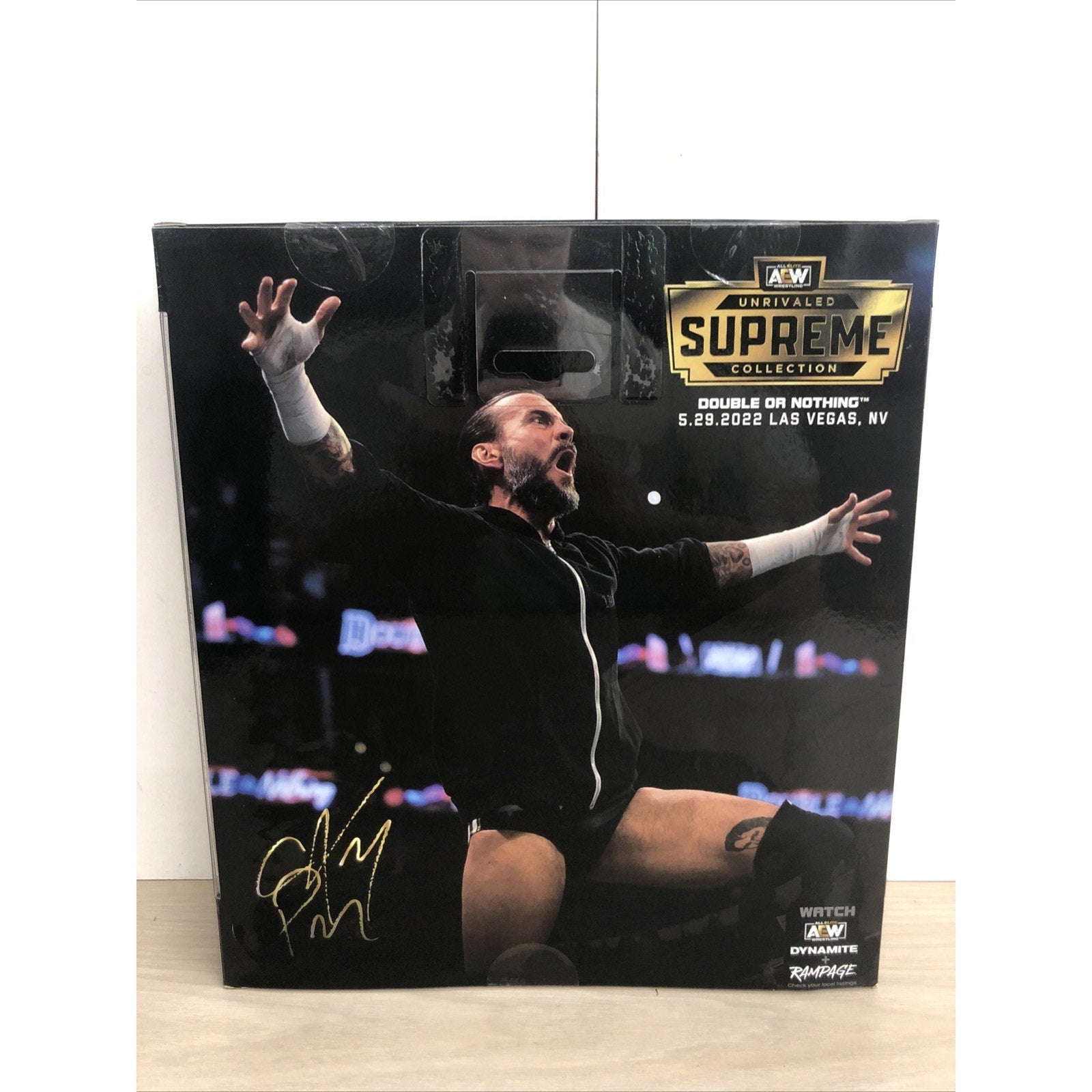 AEW Unrivaled Supreme Collection CM Punk Walmart Exclusive 6” Figure All Elite