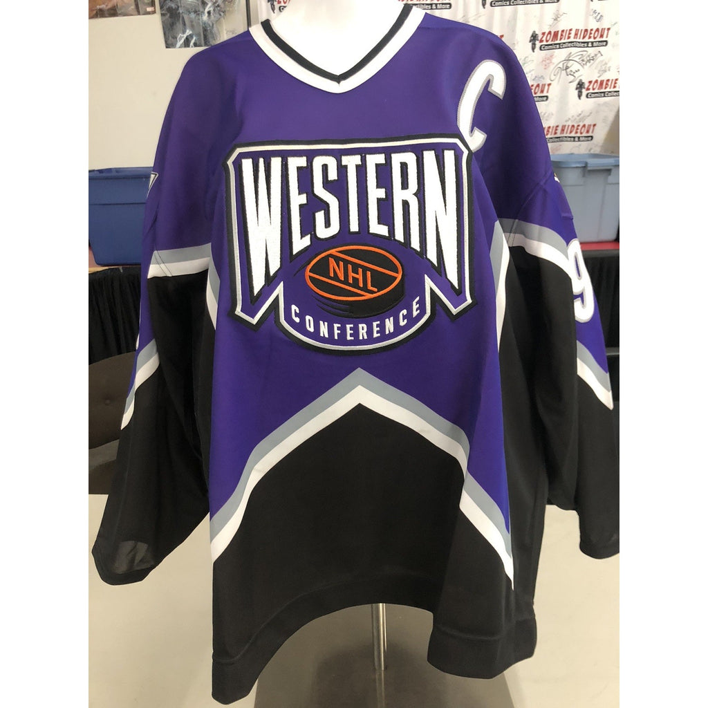 Wayne Gretzky 1996 NHL Western Conference All Star Authentic CCM Jersey 56 NWT