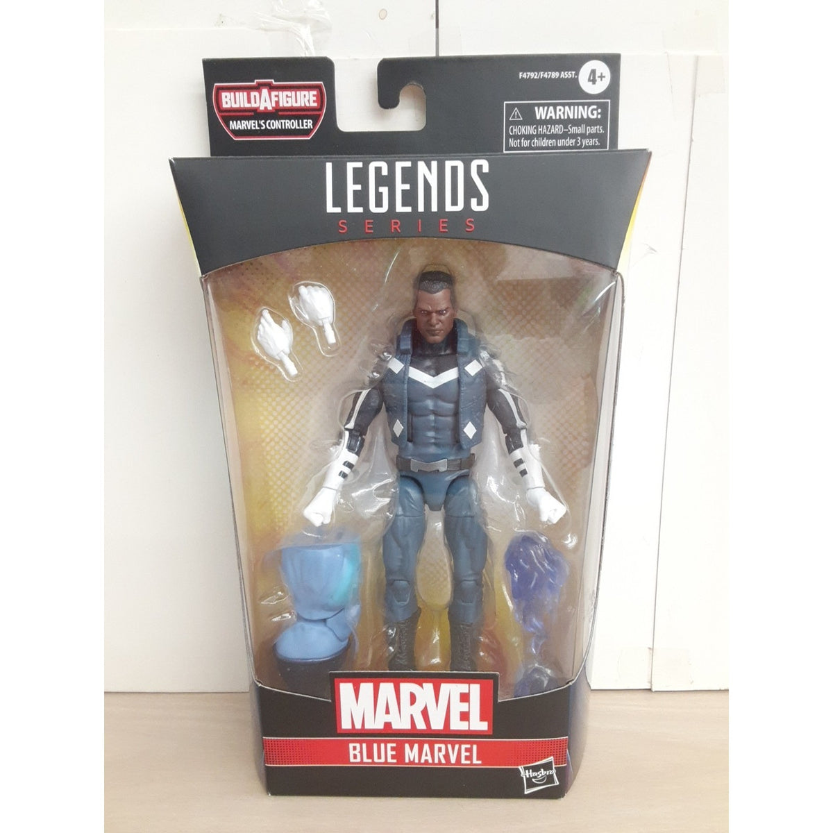 Marvel Legends Blue Marvel The Controller BAF